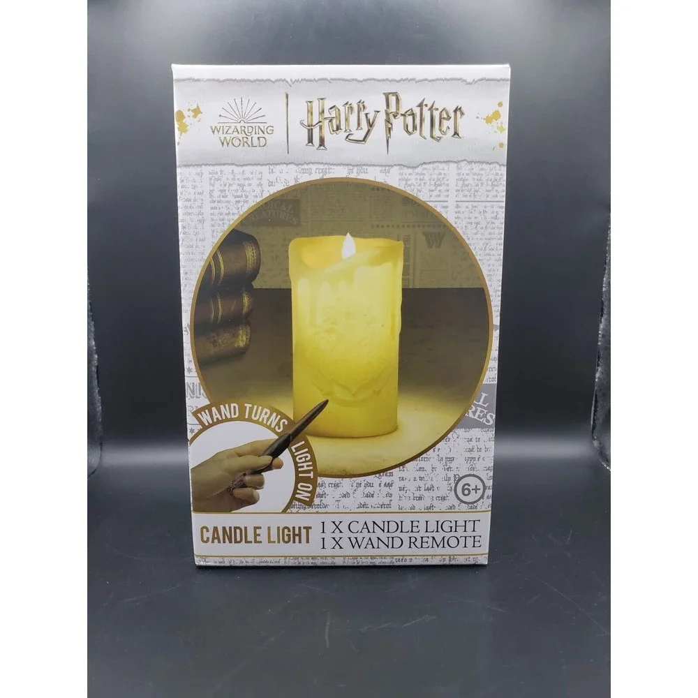 NEW Harry Potter Magical Candle Light & Remote Wand Wizarding World Ages 6+